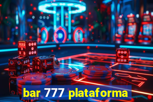 bar 777 plataforma